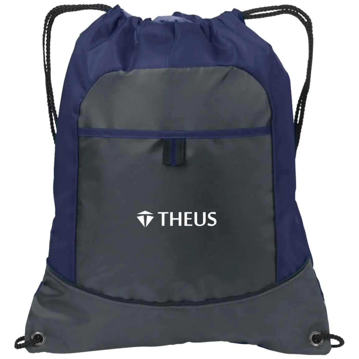 THEUS Pocket Cinch Pack White Logo