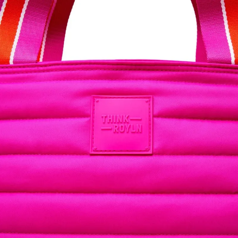 Think Royln Sporty Chic Cooler Bag - Fuchsia