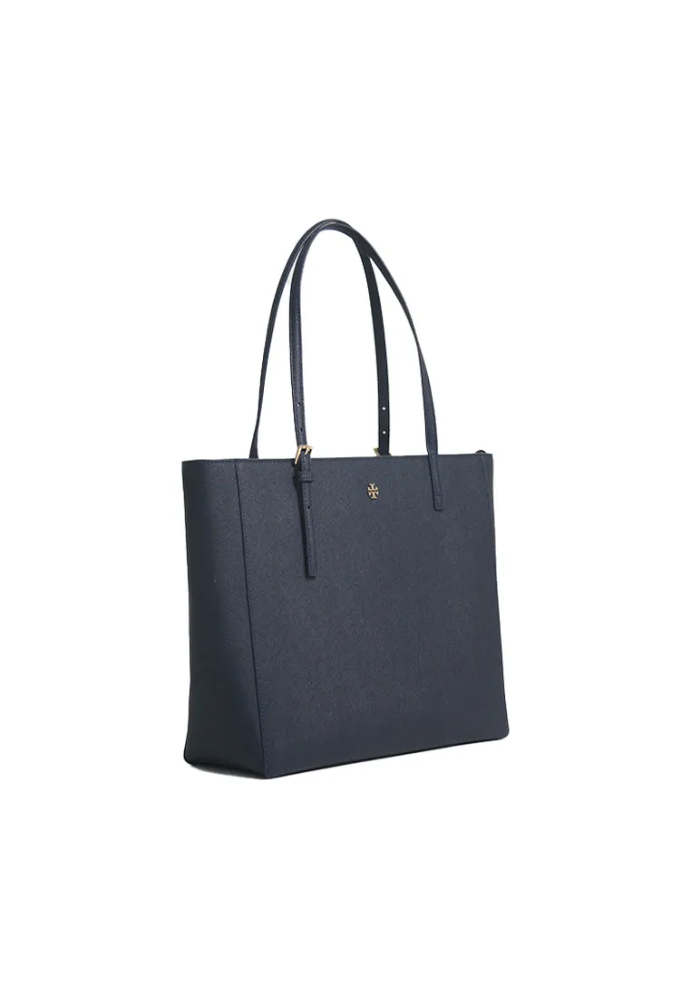 Tory Burch Emerson Large Tote Bag In Tory Navy 150178