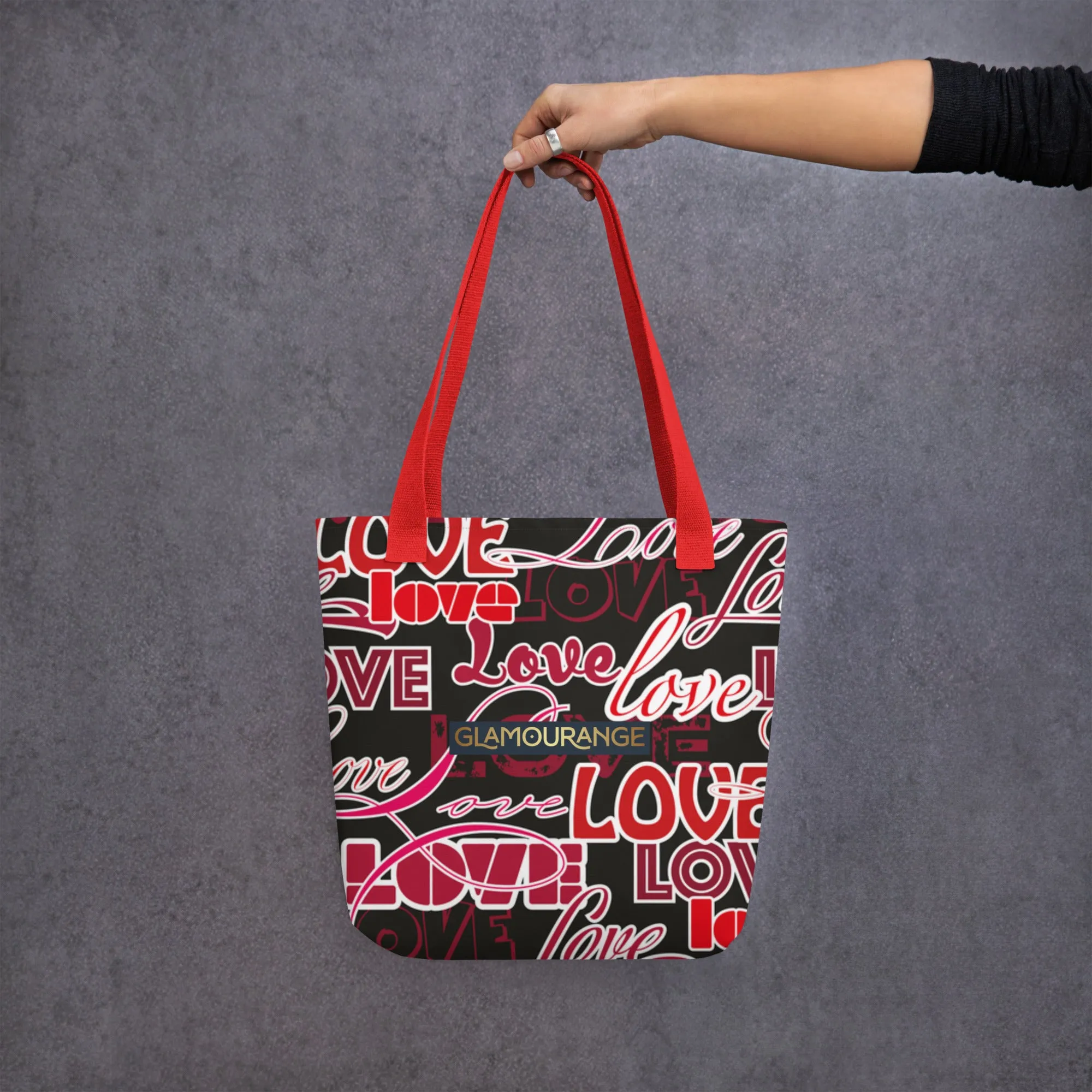 Tote Bag Women Designer (Love Pattern 001)