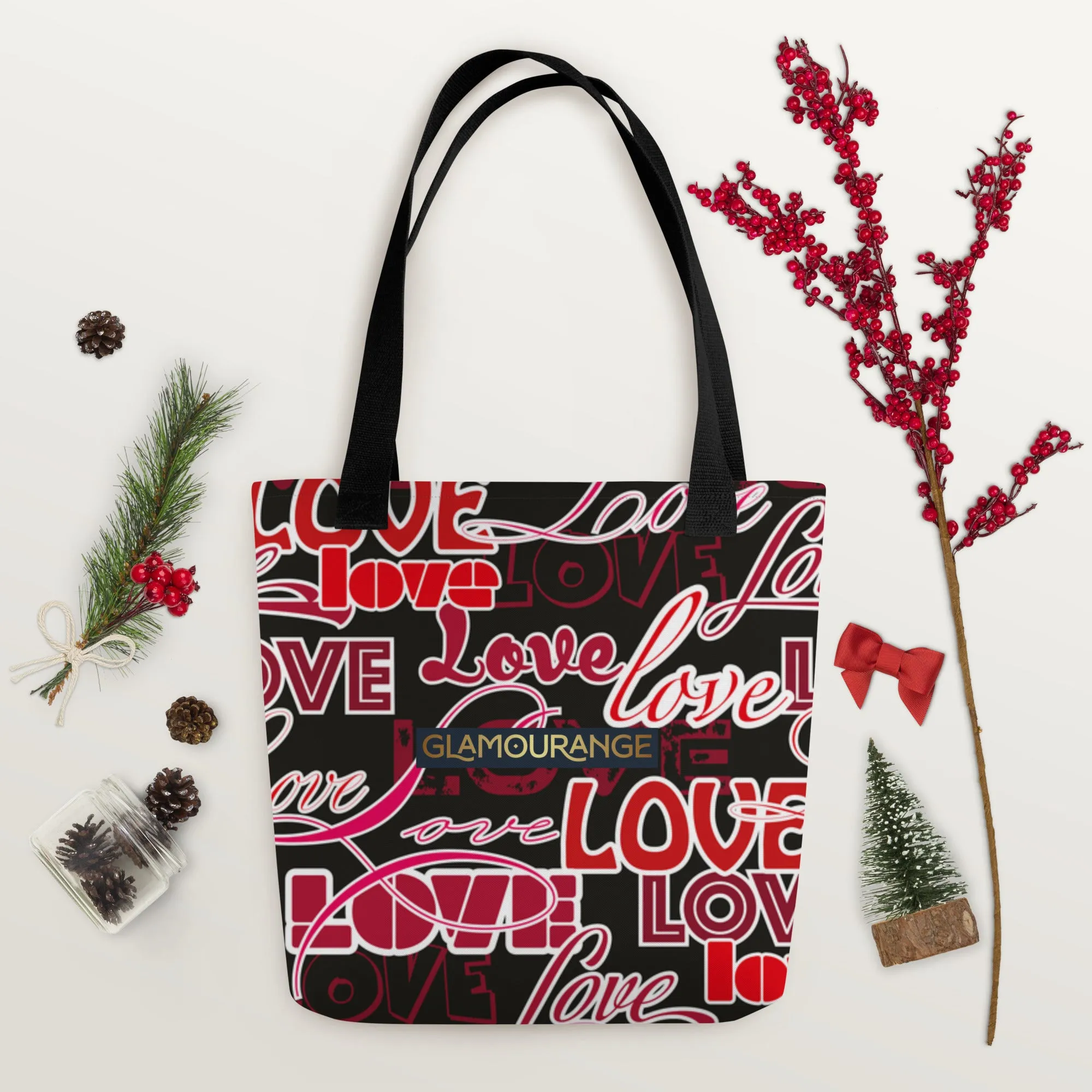 Tote Bag Women Designer (Love Pattern 001)