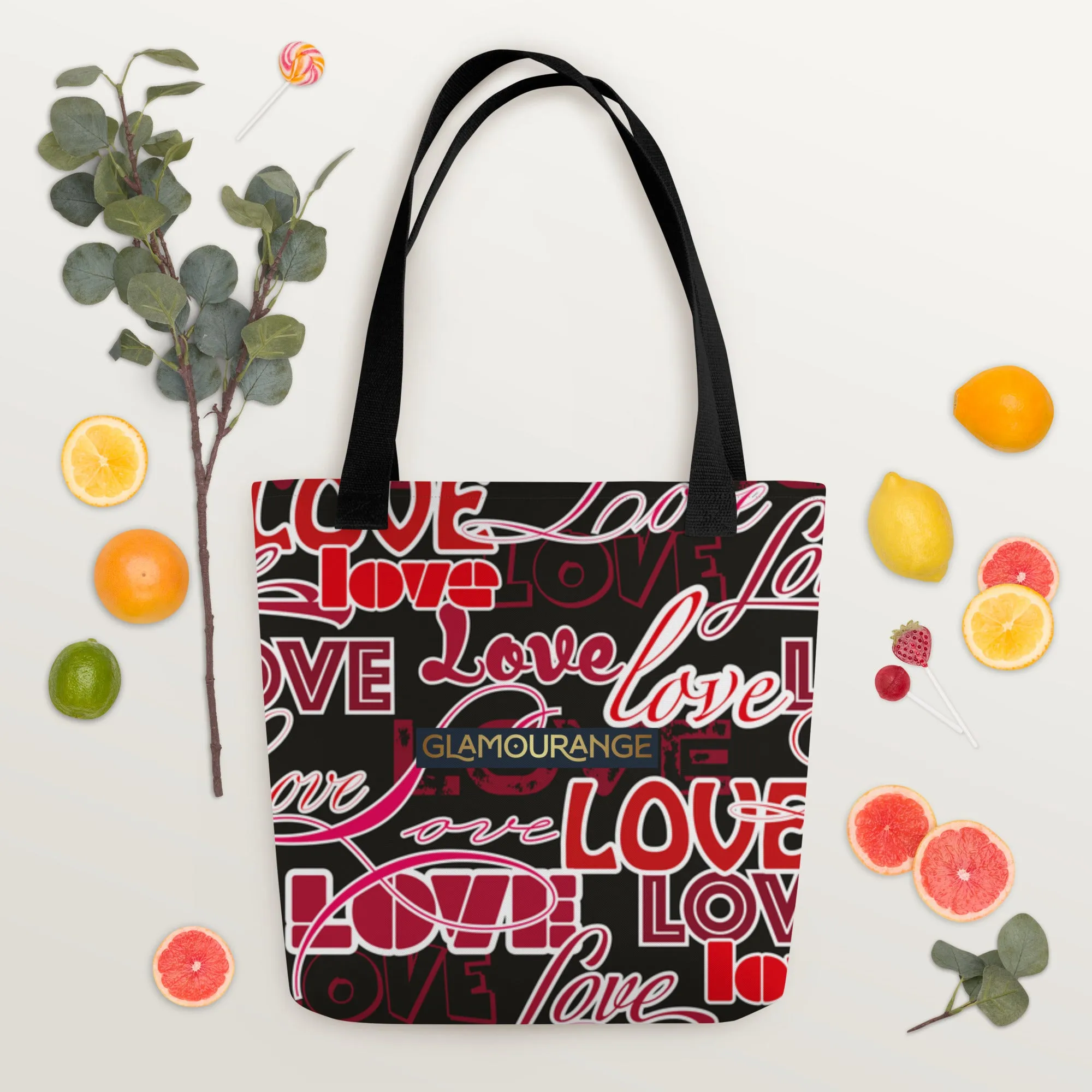 Tote Bag Women Designer (Love Pattern 001)