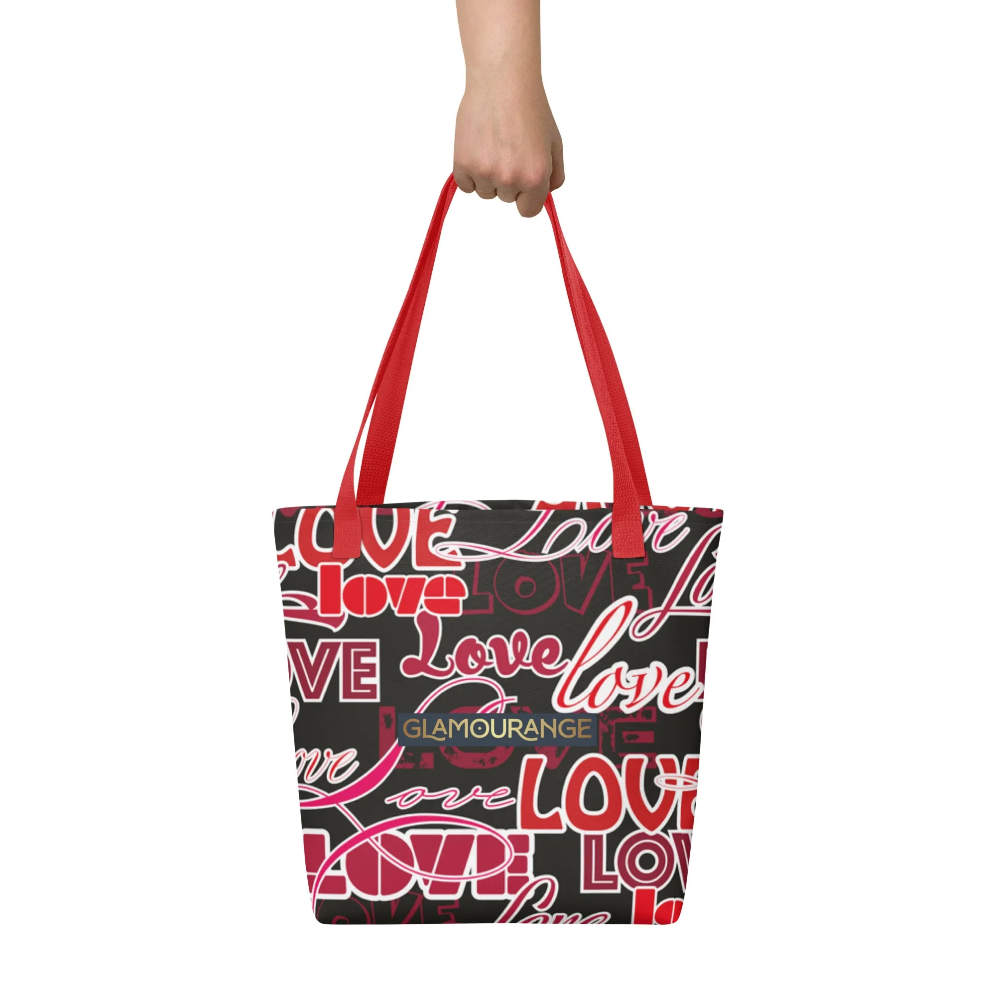 Tote Bag Women Designer (Love Pattern 001)