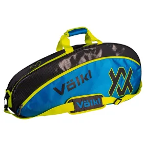 Tour Pro Tennis Bag Charcoal and Neon Blue