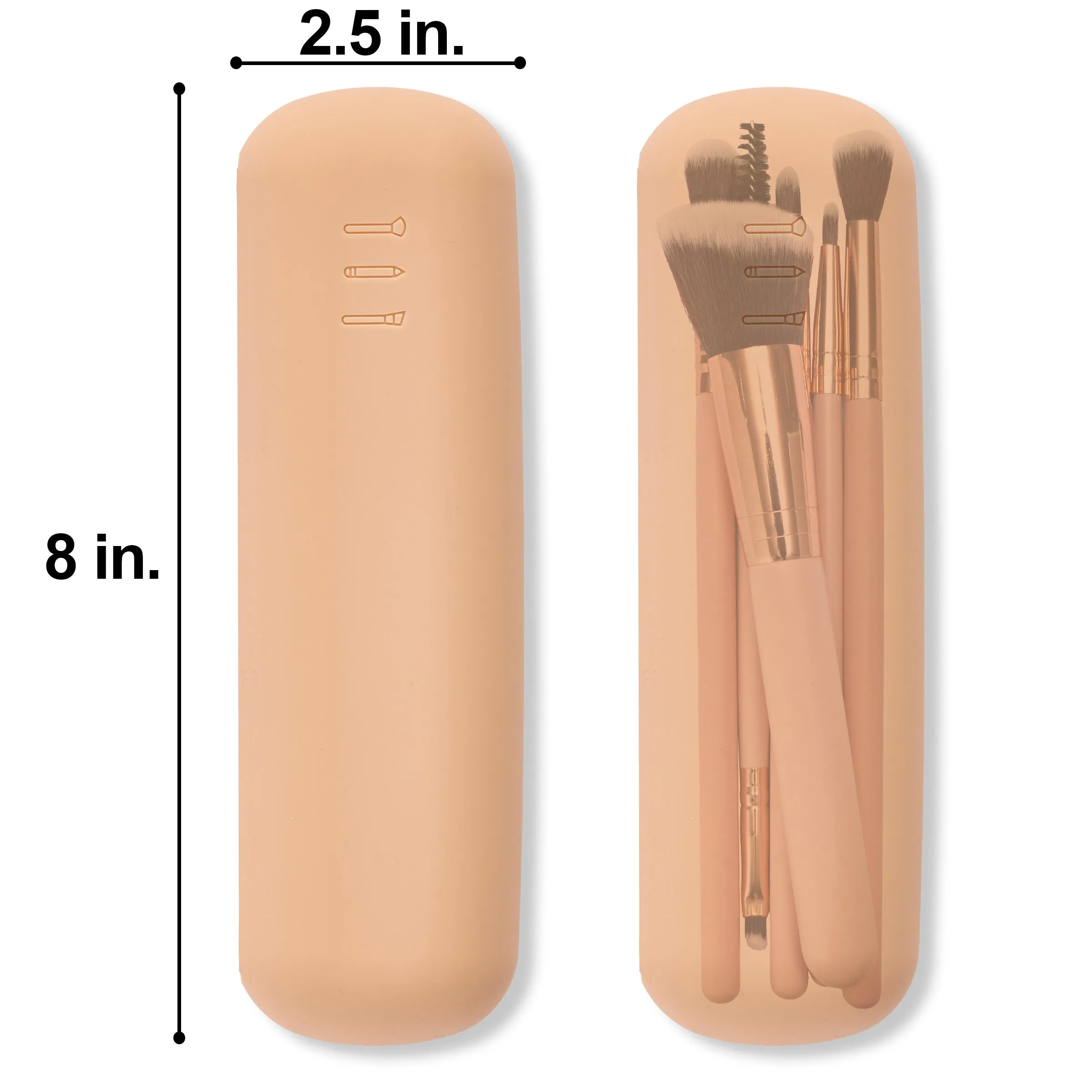 Travel Cosmetic Makeup Brush Holder