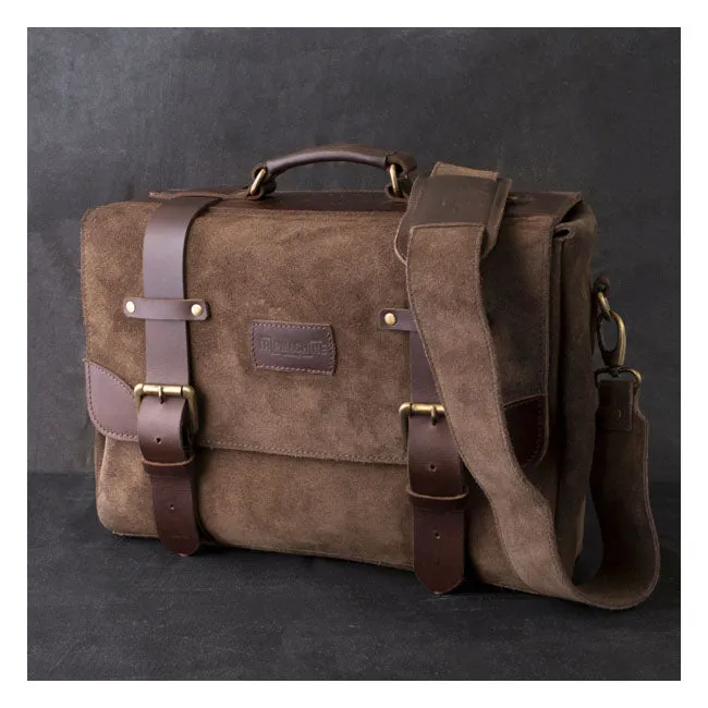 TRIP MACHINE WARRIOR SADDLEBAG - TOBACCO BROWN