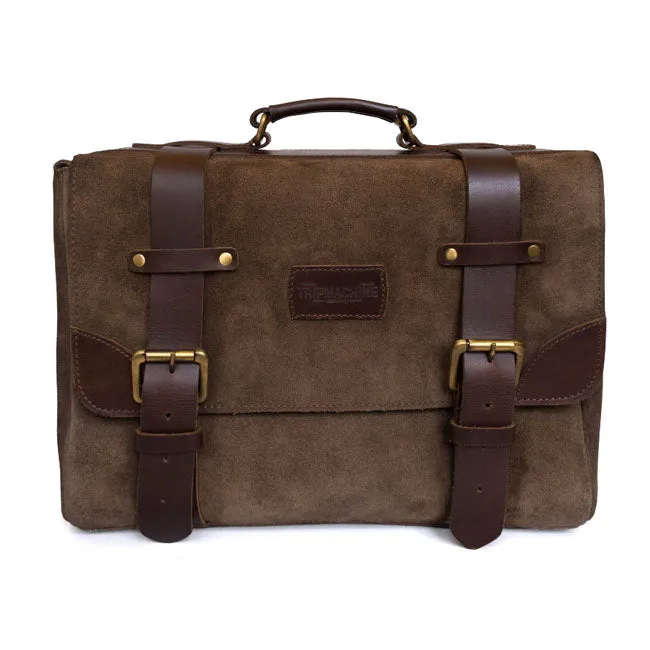 TRIP MACHINE WARRIOR SADDLEBAG - TOBACCO BROWN