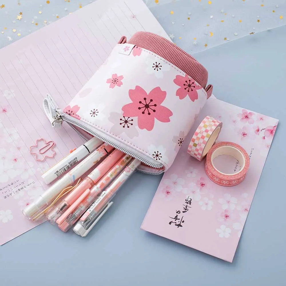 Tsuki 'Sakura Edition' Pop-Up Pencil Case ☾