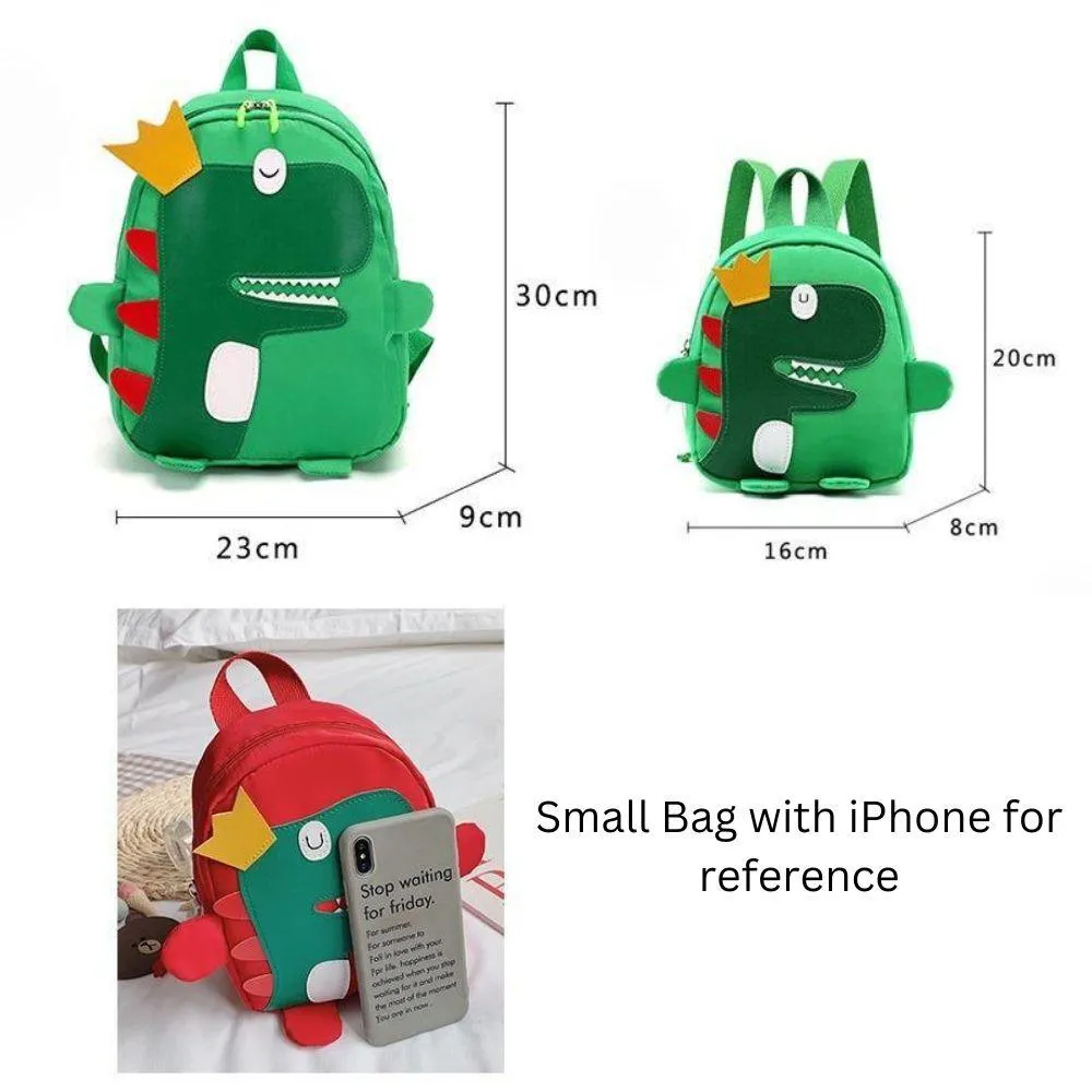 Unisex Dinosaur Kids Backpack Primary School Bag for Boys and Girls | Two Sizes Many Colours