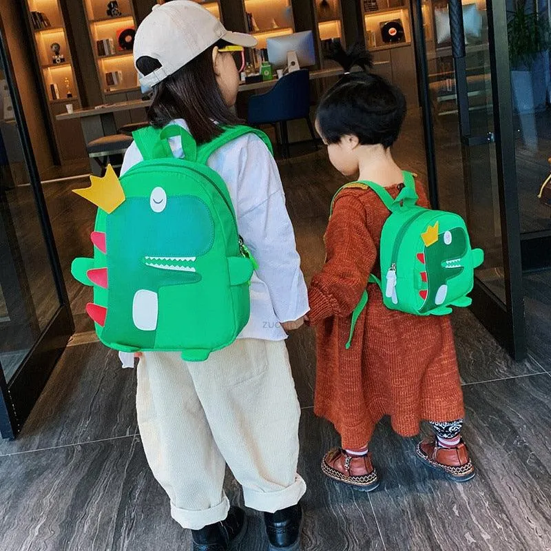 Unisex Dinosaur Kids Backpack Primary School Bag for Boys and Girls | Two Sizes Many Colours