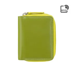 Visconti Hawaii Small Cash & Coin Purse - Lime Multi