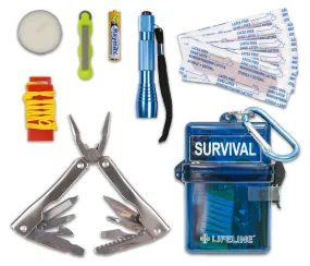 Weather Resistant Survival Kit - 13 Piece