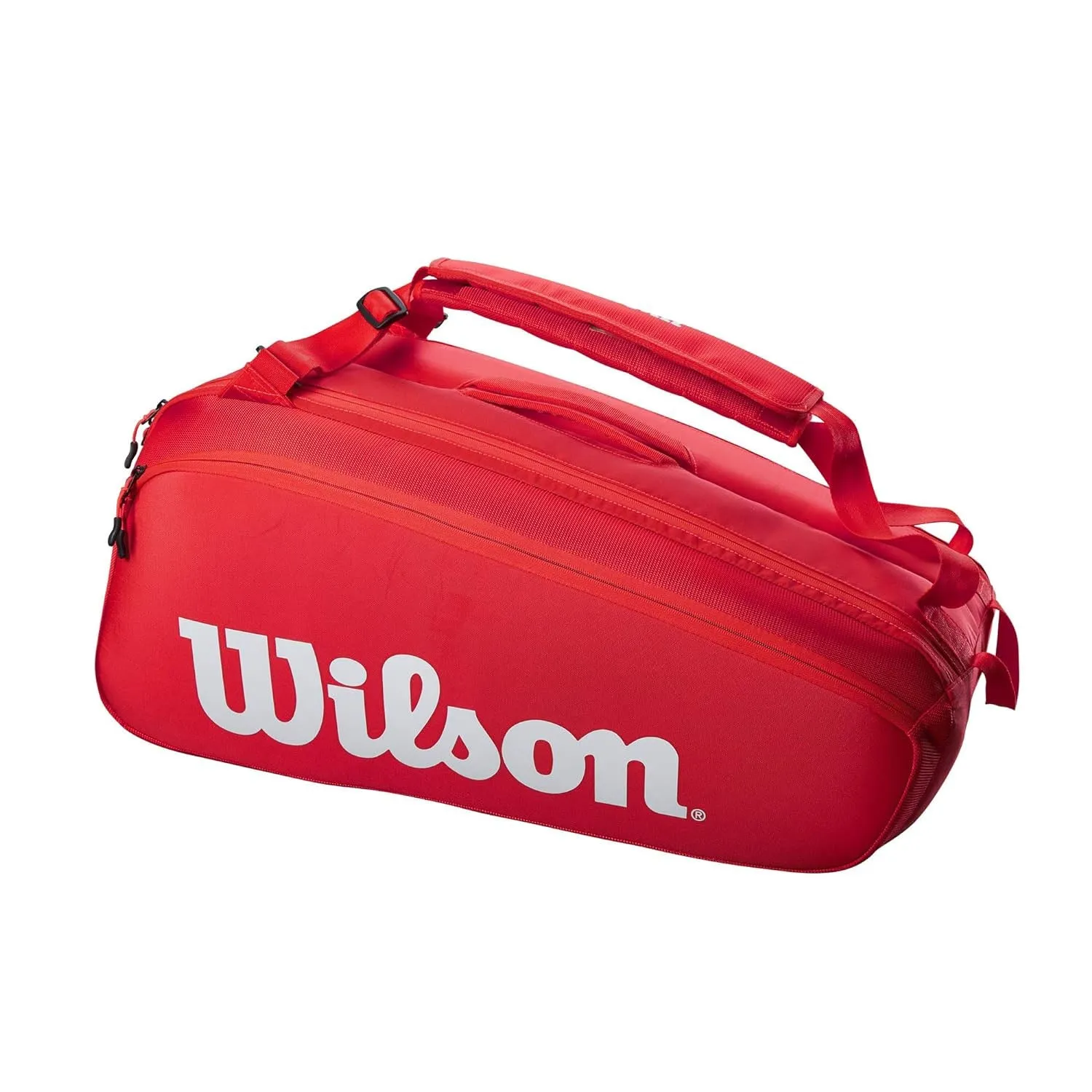 Wilson Super Tour 9 Pack Racquet Bag, Red