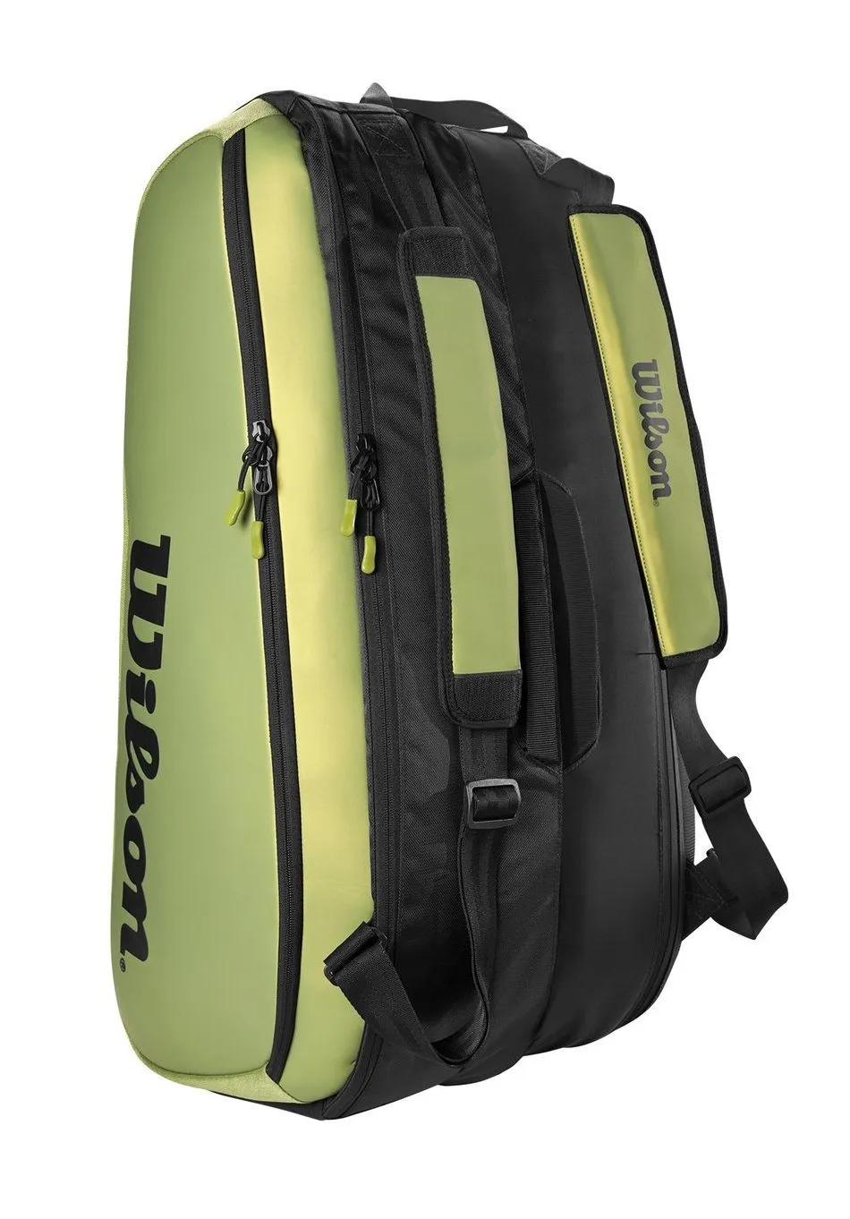 Wilson Super Tour 9-Racquet Bag Green Matte/Black Blade Series