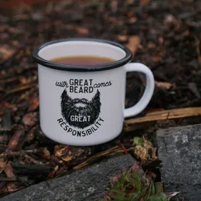 With Great Beard Comes Great Responsibility Mug-16oz