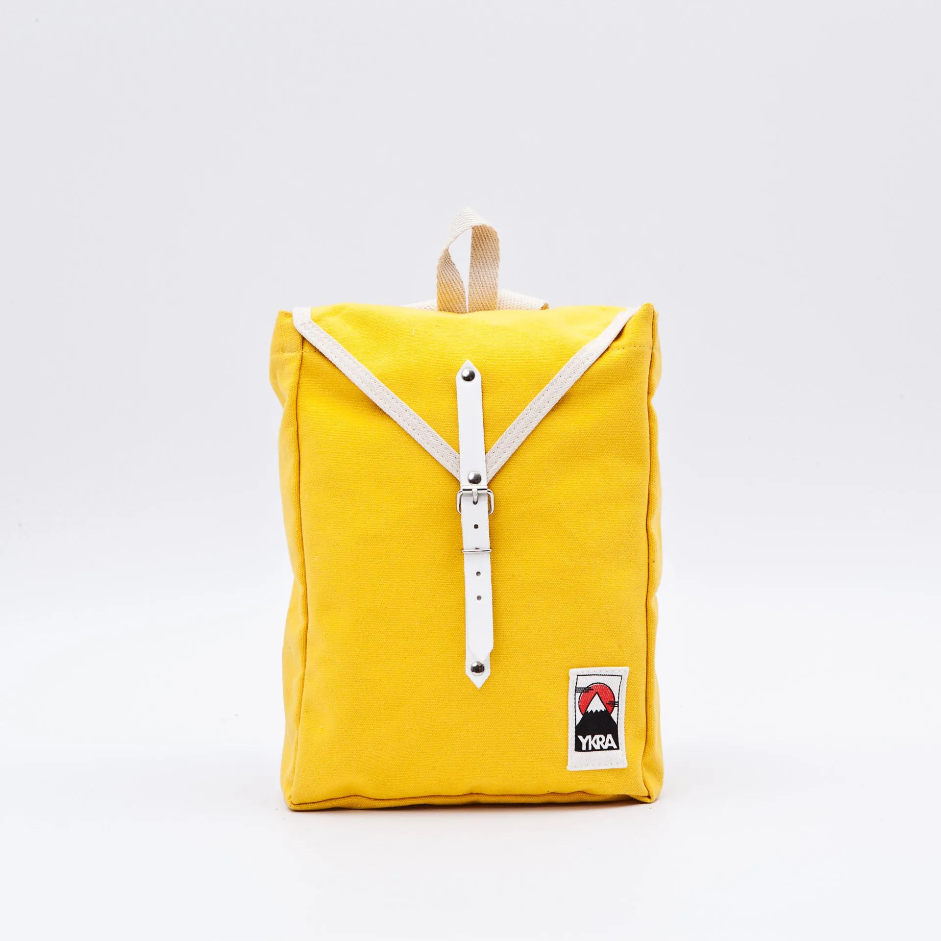 YKRA Scout Cotton Strap Backpack Yellow