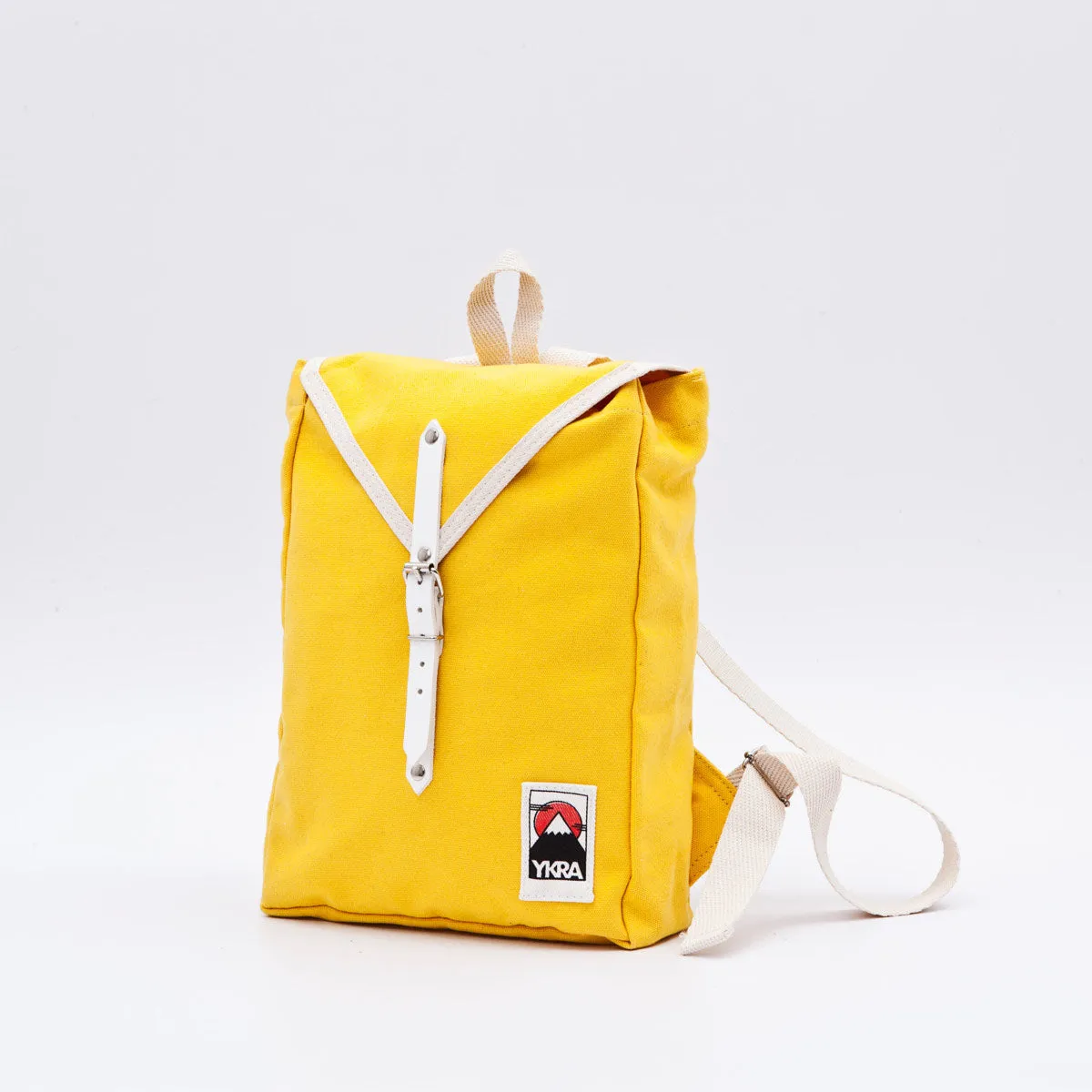 YKRA Scout Cotton Strap Backpack Yellow