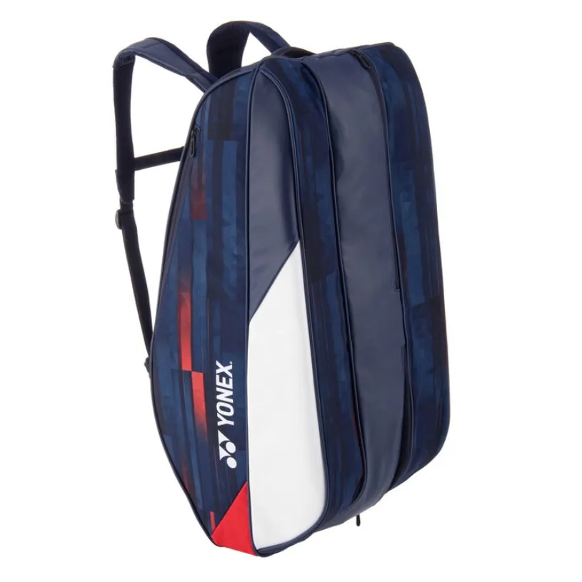 Yonex Limited Pro 9 Pack Tennis Bag White/Navy/Red