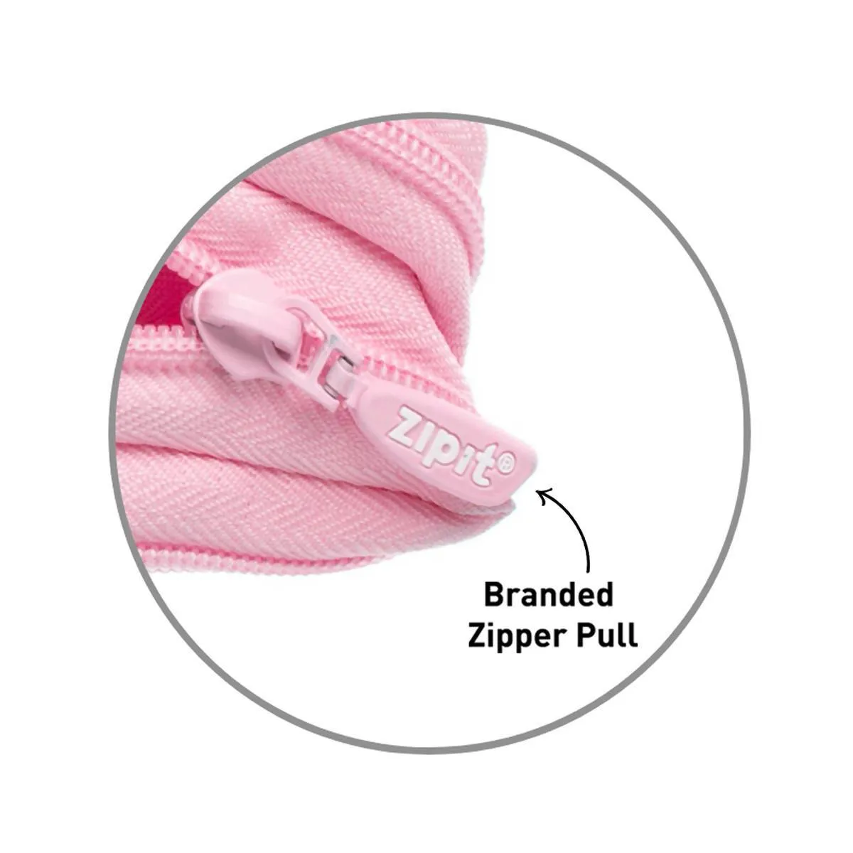 Zipit Gorge Pencil Case Pink